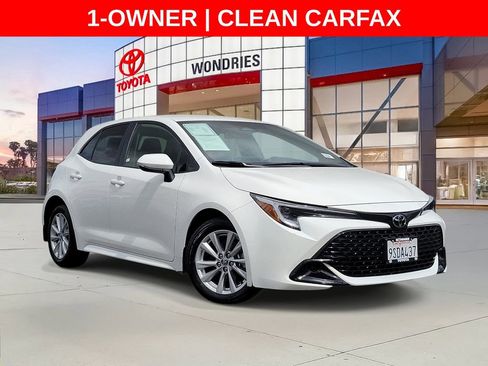 Used 2025 Toyota Corolla SE w/ SE Package FWD image 1