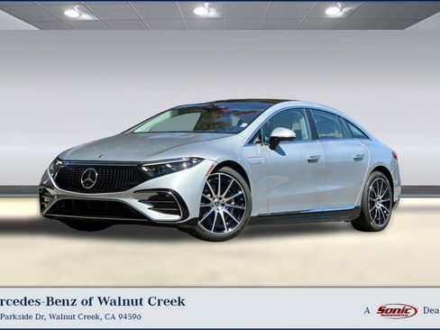 Certified 2022 Mercedes-Benz EQS 580 4MATIC Sedan image 1