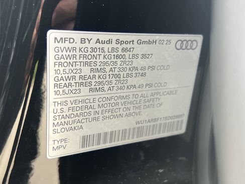 Used 2025 Audi RS Q8 performance AWD/4WD image 37