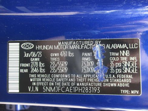Used 2023 Hyundai Tucson SEL w/ Convenience Package AWD/4WD image 40
