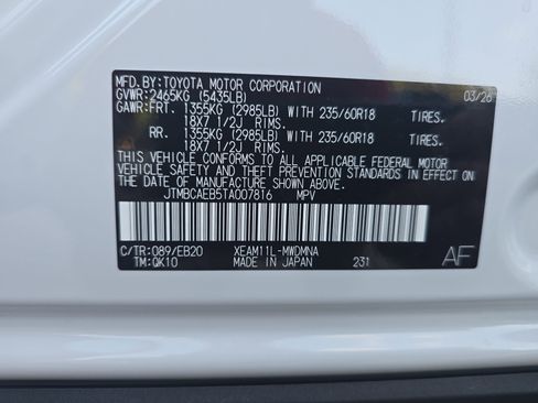 New 2026 Toyota bZ FWD image 34