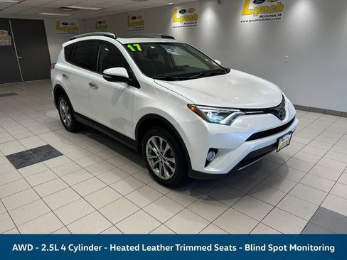 Used 2017 Toyota RAV4 Limited w/ All Weather Liner Package AWD/4WD image 1