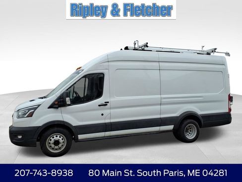 Used 2023 Ford Transit 350 148 High Roof Extended DRW w/ Interior Upgrade Package AWD/4WD image 8
