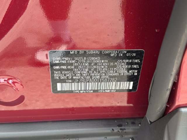 New 2026 Subaru Outback Premium AWD/4WD image 25