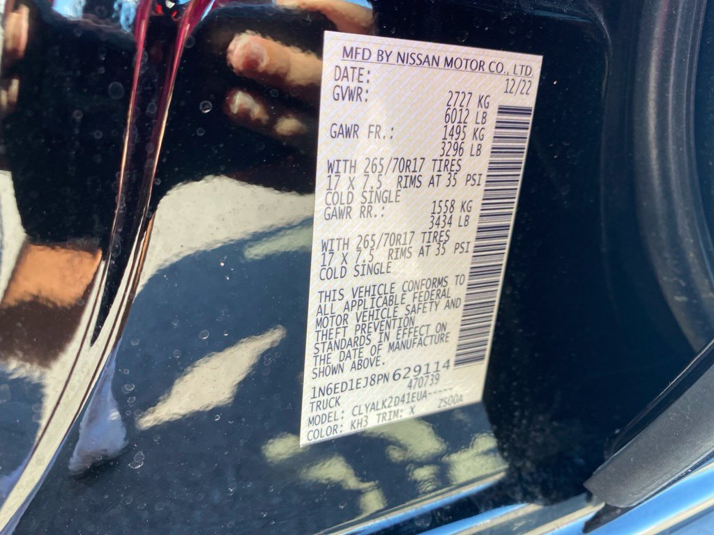 Used 2023 Nissan Frontier Pro-X w/ Tow Package RWD image 33