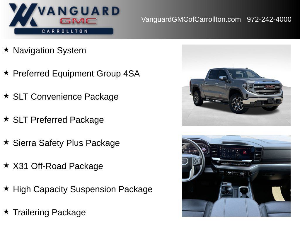 Used 2024 GMC Sierra 1500 SLT w/ SLT Convenience Package AWD/4WD image 6