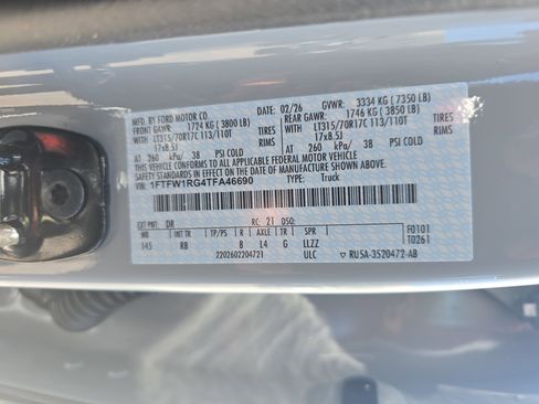 Used 2026 Ford F150 Raptor AWD/4WD image 39