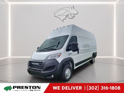 New 2024 RAM ProMaster 3500 w/ Delivery Van Package