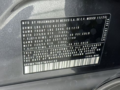 New 2026 Volkswagen Tiguan SE AWD/4WD image 26