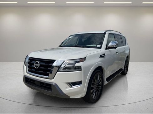 Used 2023 Nissan Armada Platinum w/ Captain's Chairs Package AWD/4WD image 24