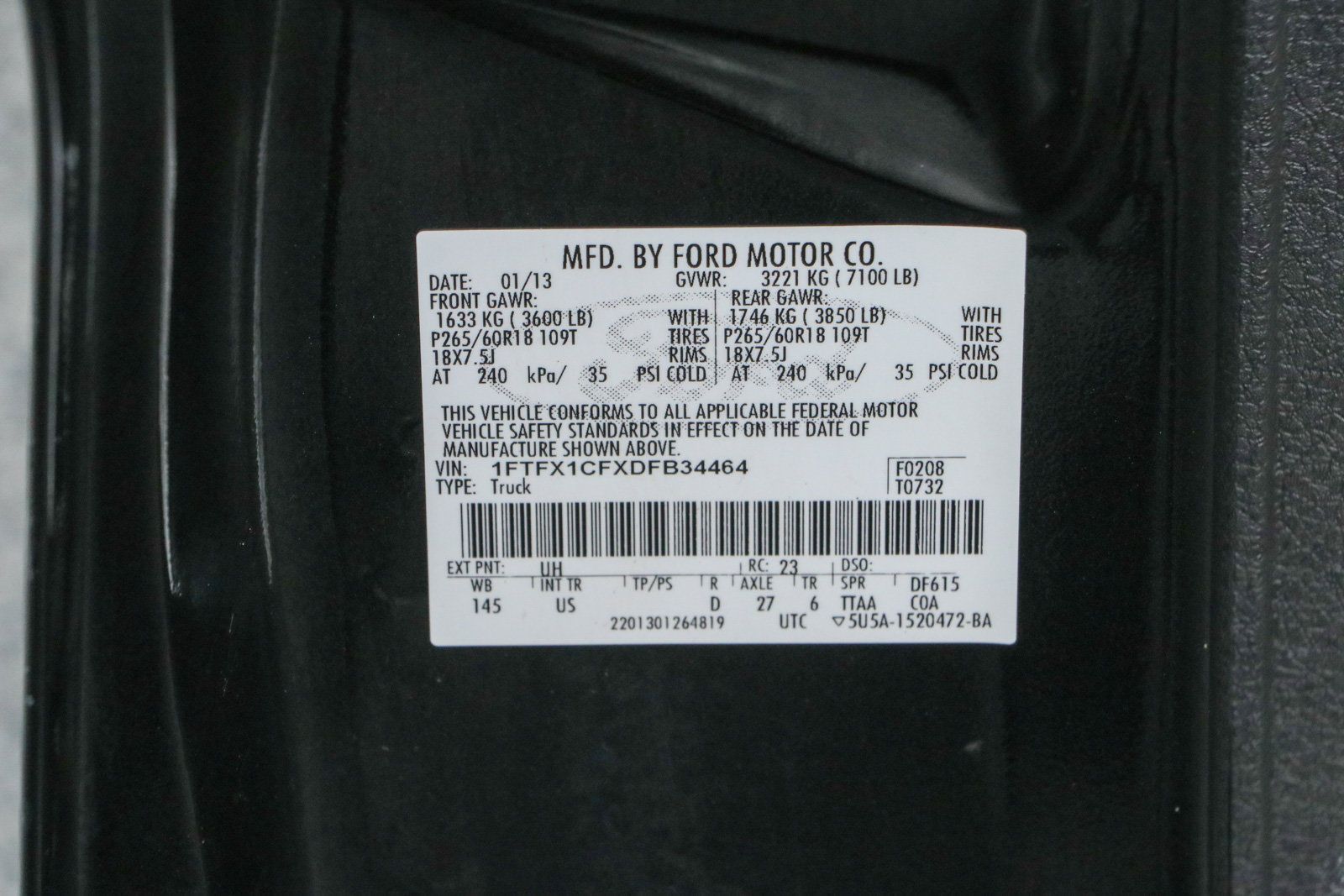 Used 2013 Ford F150 XLT w/ Luxury Equipment Group RWD image 32