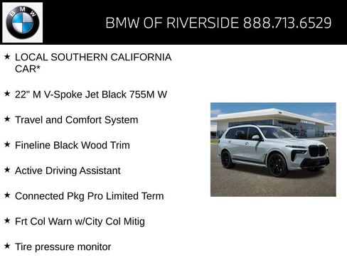 Certified 2025 BMW X7 xDrive40i w/ M Sport Package AWD/4WD image 15