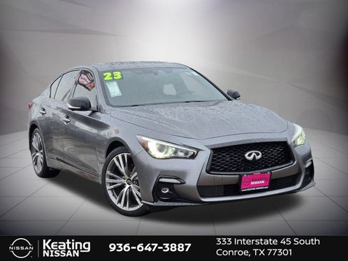 Used 2023 INFINITI Q50 Sensory AWD/4WD image 3