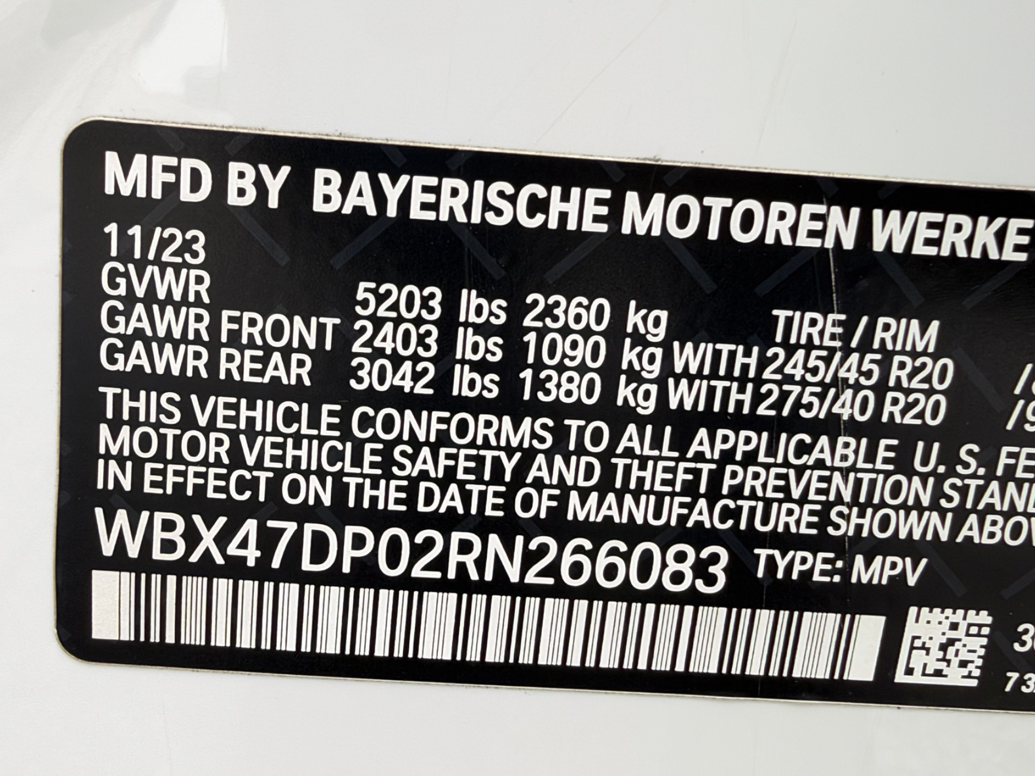 Used 2024 BMW X3 sDrive30i w/ M Sport Package RWD image 31