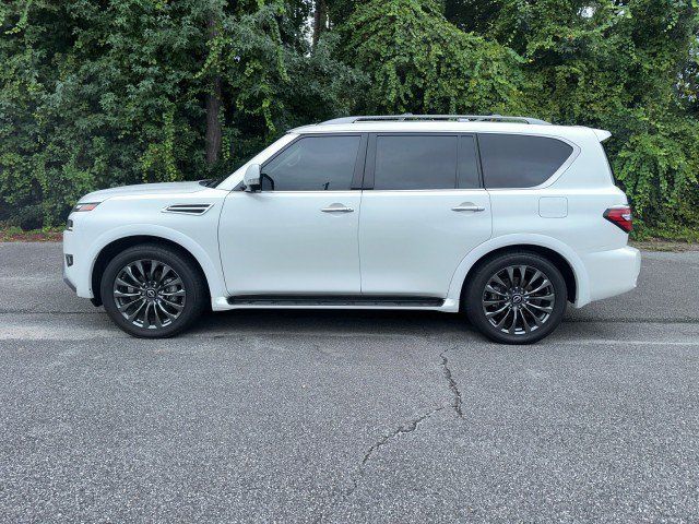 Used 2023 Nissan Armada Platinum w/ Captain's Chairs Package AWD/4WD image 2