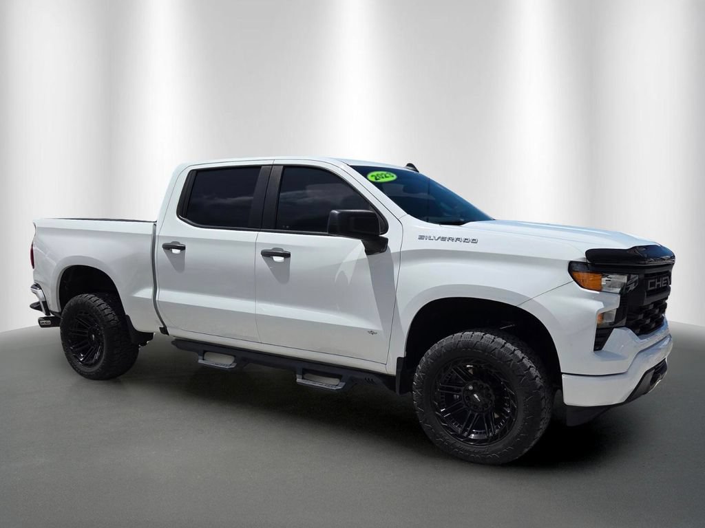 Used 2023 Chevrolet Silverado 1500 Custom w/ LPO, Dark Essentials Package RWD image 2