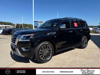Certified 2022 Nissan Armada Platinum w/ Captain's Chairs Package video 2