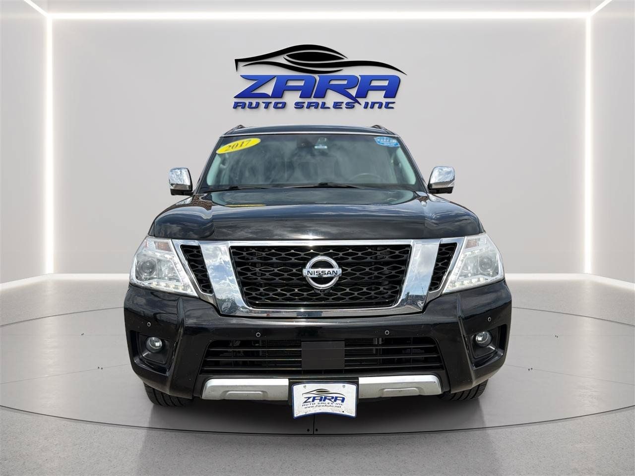 Used 2017 Nissan Armada Platinum w/ Interior Lighting Package AWD/4WD image 2