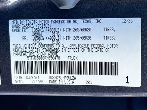 Used 2024 Toyota Tundra Limited image 33