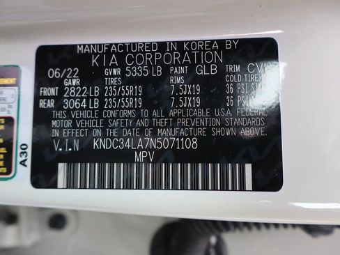 Used 2022 Kia EV6 Wind image 42