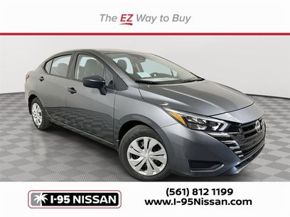 New 2025 Nissan Versa S w/ Trunk Package
