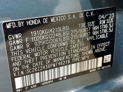 Used 2023 Honda HR-V LX image 29