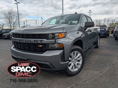 Used 2022 Chevrolet Silverado 1500 Custom w/ LPO, Dark Essentials Package AWD/4WD image 1