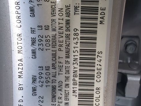 Used 2022 MAZDA MAZDA3 s image 6
