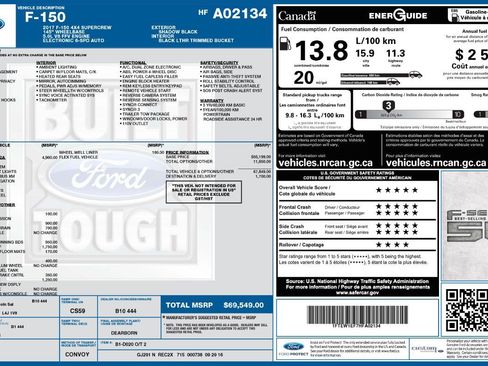 Used 2017 Ford F150 Lariat w/ Equipment Group 502A Luxury image 9