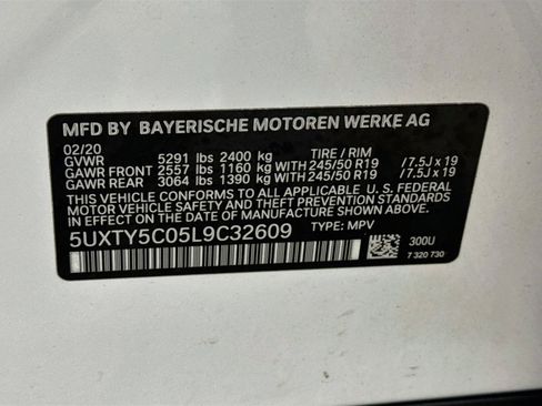 Used 2020 BMW X3 xDrive30i w/ Convenience Package AWD/4WD image 30