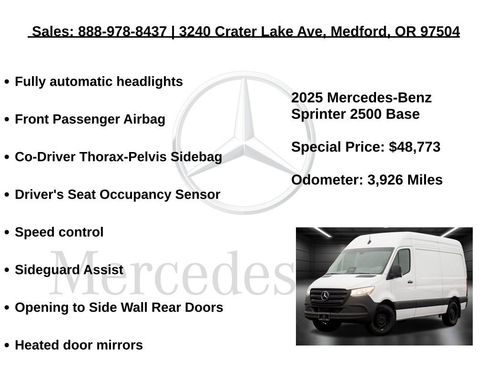 Used 2025 Mercedes-Benz Sprinter 2500 image 20