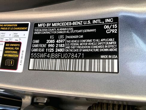 Used 2015 Mercedes-Benz C 300 Sedan w/ Multimedia Package image 33