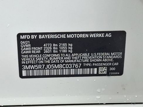 Used 2021 BMW 330i xDrive Sedan w/ M Sport Package AWD/4WD image 27