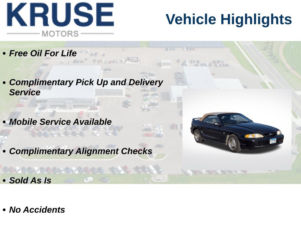 Used 1998 Ford Mustang Convertible RWD image 9