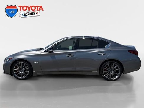 Used 2018 INFINITI Q50 Red Sport 400 w/ Proactive Package RWD image 2