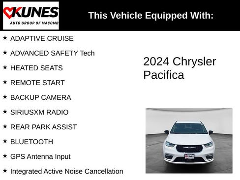 Used 2024 Chrysler Pacifica Touring-L FWD image 3