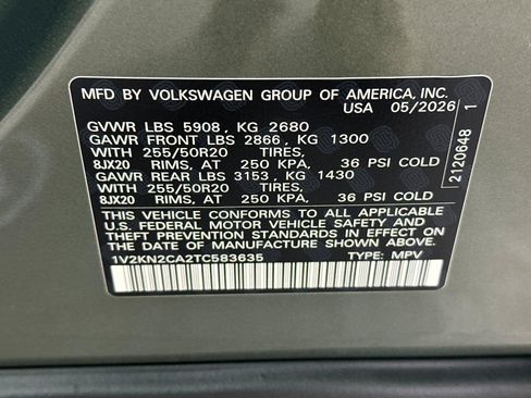 New 2026 Volkswagen Atlas SE AWD/4WD image 27