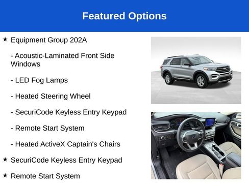 Used 2023 Ford Explorer XLT w/ Equipment Group 202A AWD/4WD image 3
