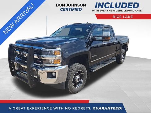 Used 2015 Chevrolet Silverado 3500 LTZ w/ Duramax Plus Package AWD/4WD image 3