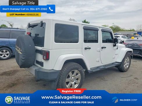 Used 2015 Jeep Wrangler Unlimited Sahara w/ Max Tow Package AWD/4WD image 4