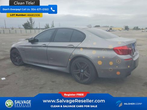 Used 2014 BMW 550i xDrive Sedan 4 Door w/ Executive Package image 3