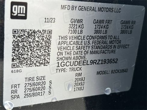 New 2024 Chevrolet Silverado 1500 RST w/ All Star Edition Plus image 33