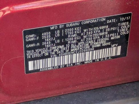 Used 2018 Subaru Outback 3.6R Limited image 18