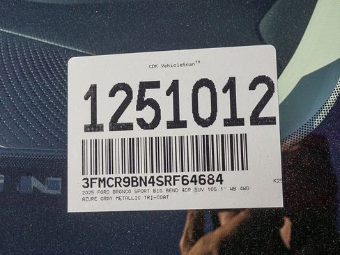 New 2025 Ford Bronco Sport Big Bend AWD/4WD image 26