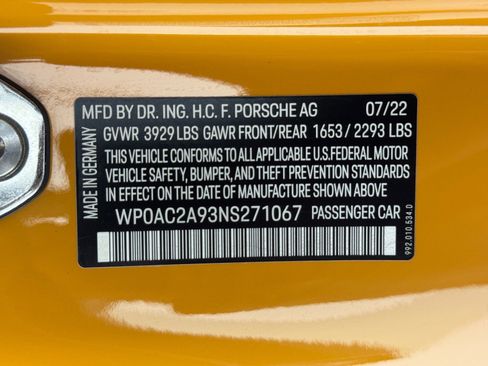 Used 2022 Porsche 911 GT3 image 39