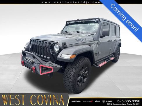 Used 2022 Jeep Wrangler Unlimited Sport AWD/4WD image 3