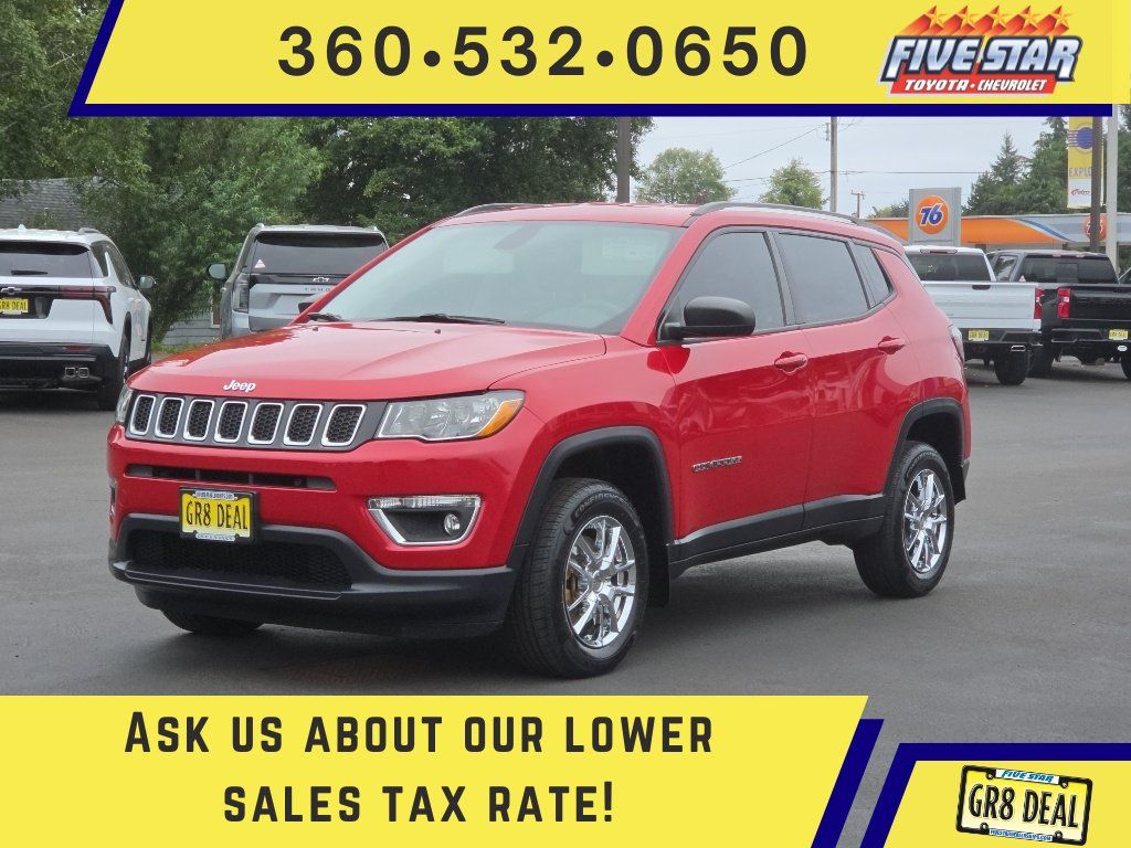 Used 2018 Jeep Compass Sport w/ Tech Group AWD/4WD image 1