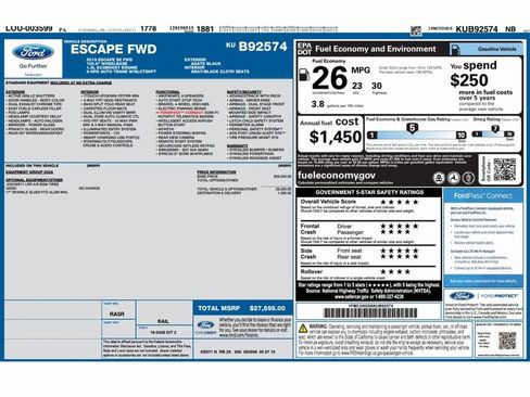 Used 2019 Ford Escape SE image 2