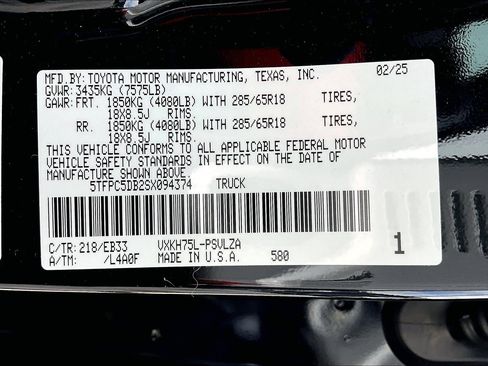 New 2025 Toyota Tundra TRD Pro image 17