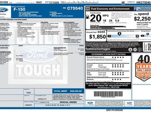 Used 2017 Ford F150 XLT image 2